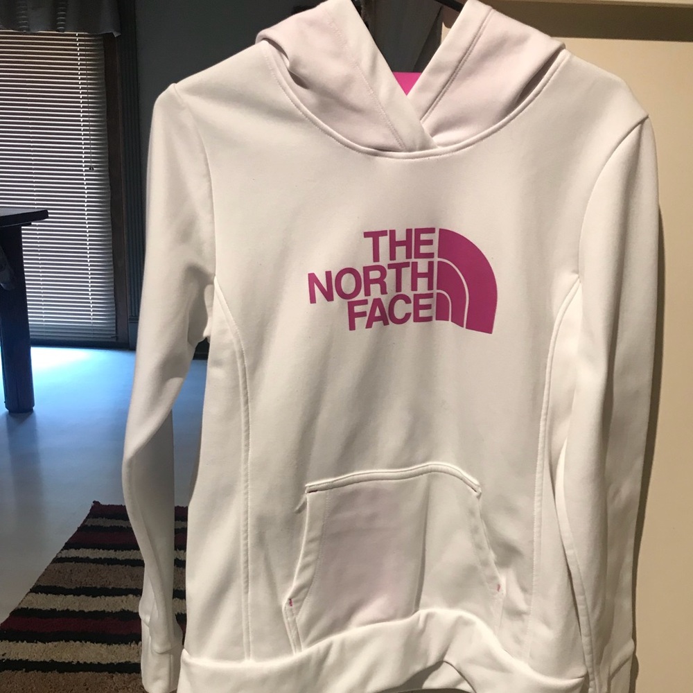 The North Face sweatshirt